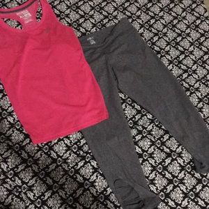 Nike tank xs and Capri large.